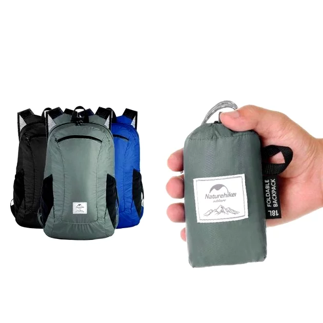 Sac à dos pliable ultra-léger 18L imperméable pour Marche Nordique Trail Randonnée Voyage | Nature Trek Bülnet 1541-92e60f.jpeg