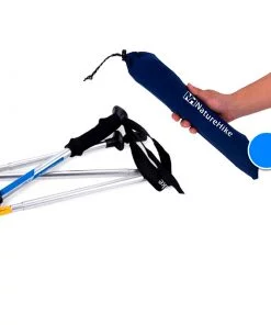 Bâton de trekking télescopique en aluminium ultra léger