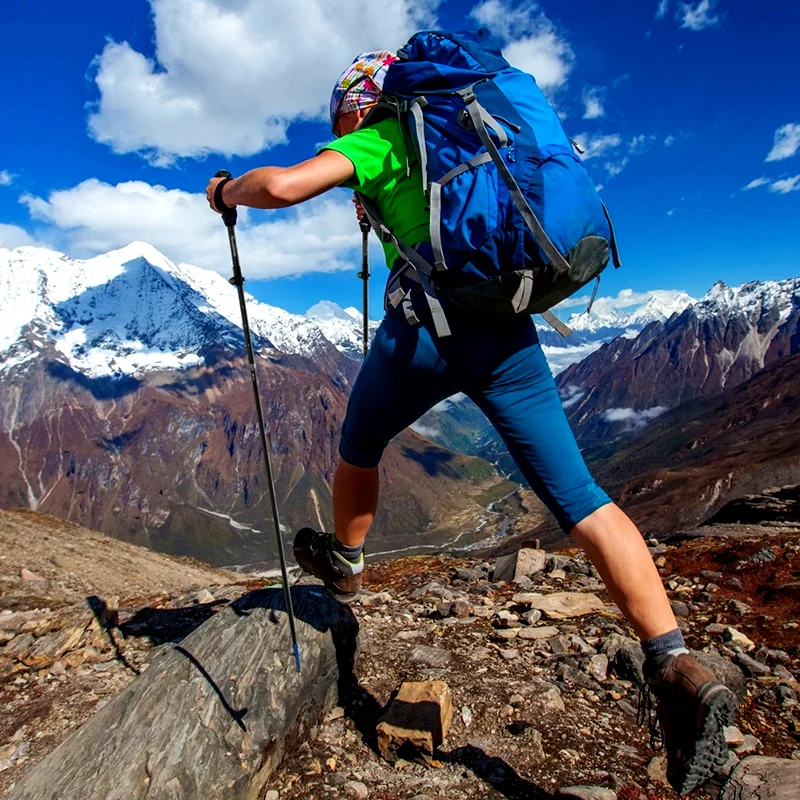 Bâton de Randonnée Carbone Télescopique et Pliable | NatureHigh 115-135 cm Bülnet Bâton de marche Carbone Télescopique et Pliable | NatureHigh 98-115 cm trail trekking