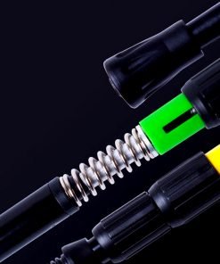 Bâton de marche anti choc télescopique en Alu | PioneerOne 65-135 cm Bülnet Bâton de marche anti choc télescopique en Alu | PioneerOne 65-135 cm système d'absorption des chocs