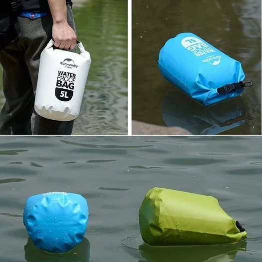 sac étanche 5l imperméable dry bag démonstration