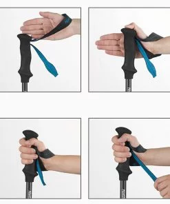 Bâton de Randonnée Carbone Télescopique et Pliable | NatureHigh 115-135 cm Bülnet Bâton de randonnée Carbone Télescopique et Pliable | NatureHigh 115-135 cm trail trekking nature bleu dragonne