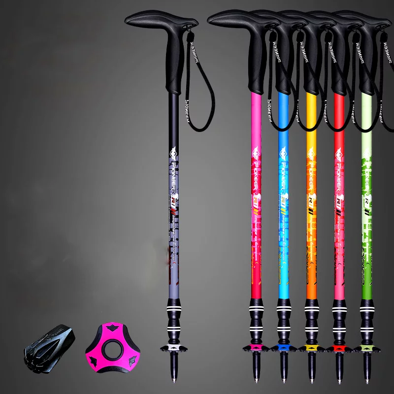 Canne de randonnée télescopique en aluminium | Pulse pro 65-135 cm FUN2