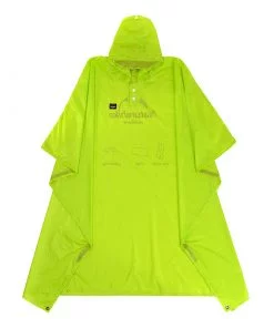Poncho Tarp 3 en 1 | Rain Mountain vert coupe vent