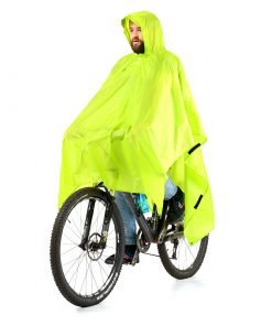 Poncho Tarp 3 en 1 | Rain Mountain vert vélo coupe vent