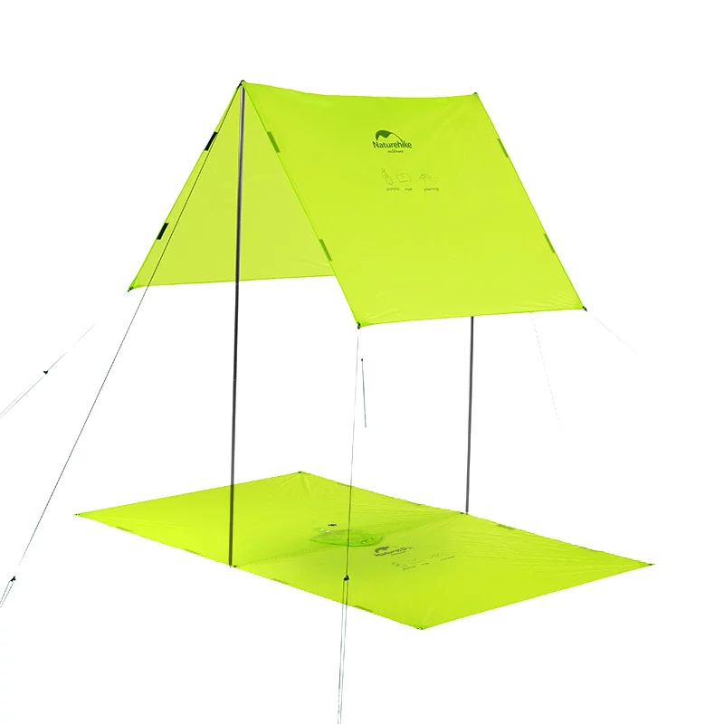 Poncho Tarp 3 en 1 | Rain Mountain vert illustration